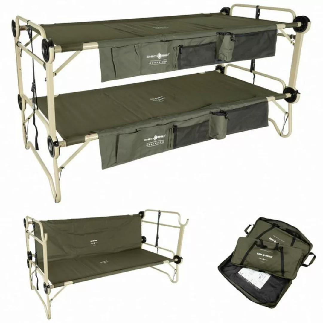 Disc-O-Bed Feldbett 31965B - Feldbett Arm-O-Bunk - oliv günstig online kaufen