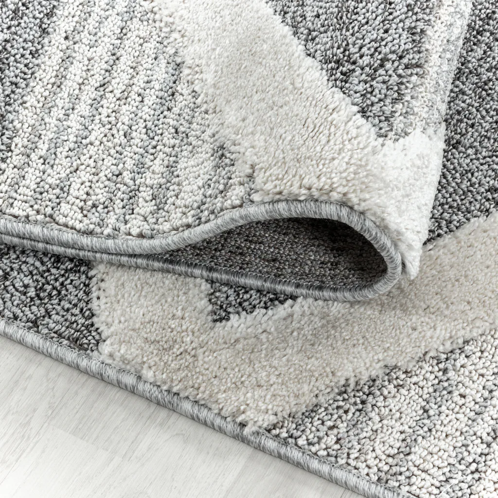 Ayyildiz Teppiche Teppich »PISA 4709«, rund, 20 mm Höhe, auch rechteckig, H günstig online kaufen