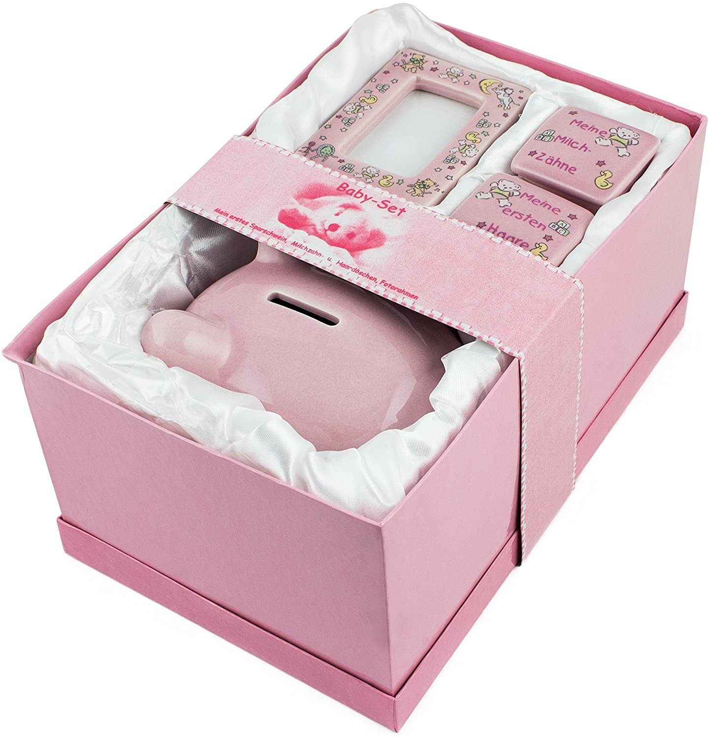 BRUBAKER Spardose Baby Geschenkset 'Mein erstes günstig online kaufen