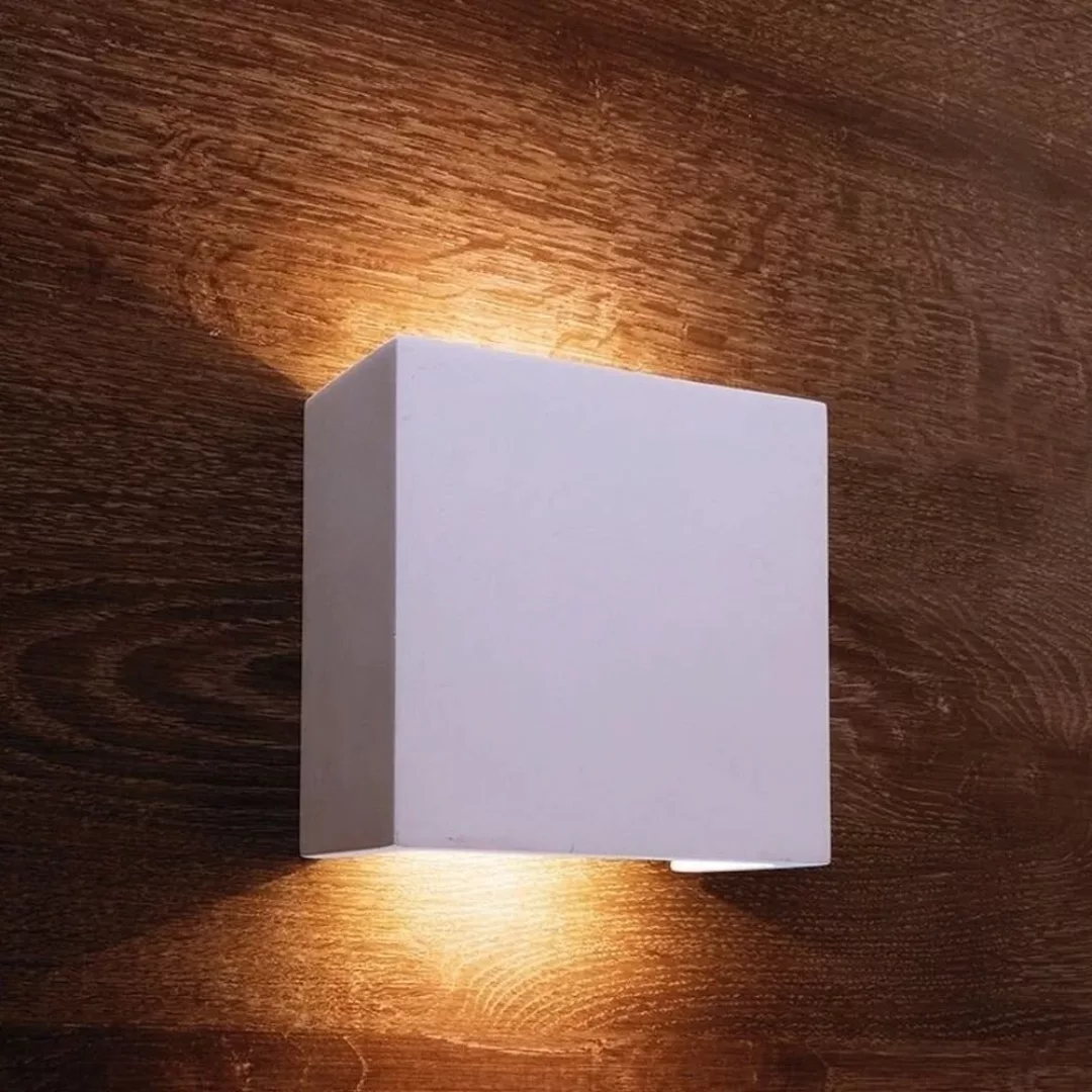 LED Wandaufbauleuchte Quinta in Weiß 2x2,75W 270lm günstig online kaufen