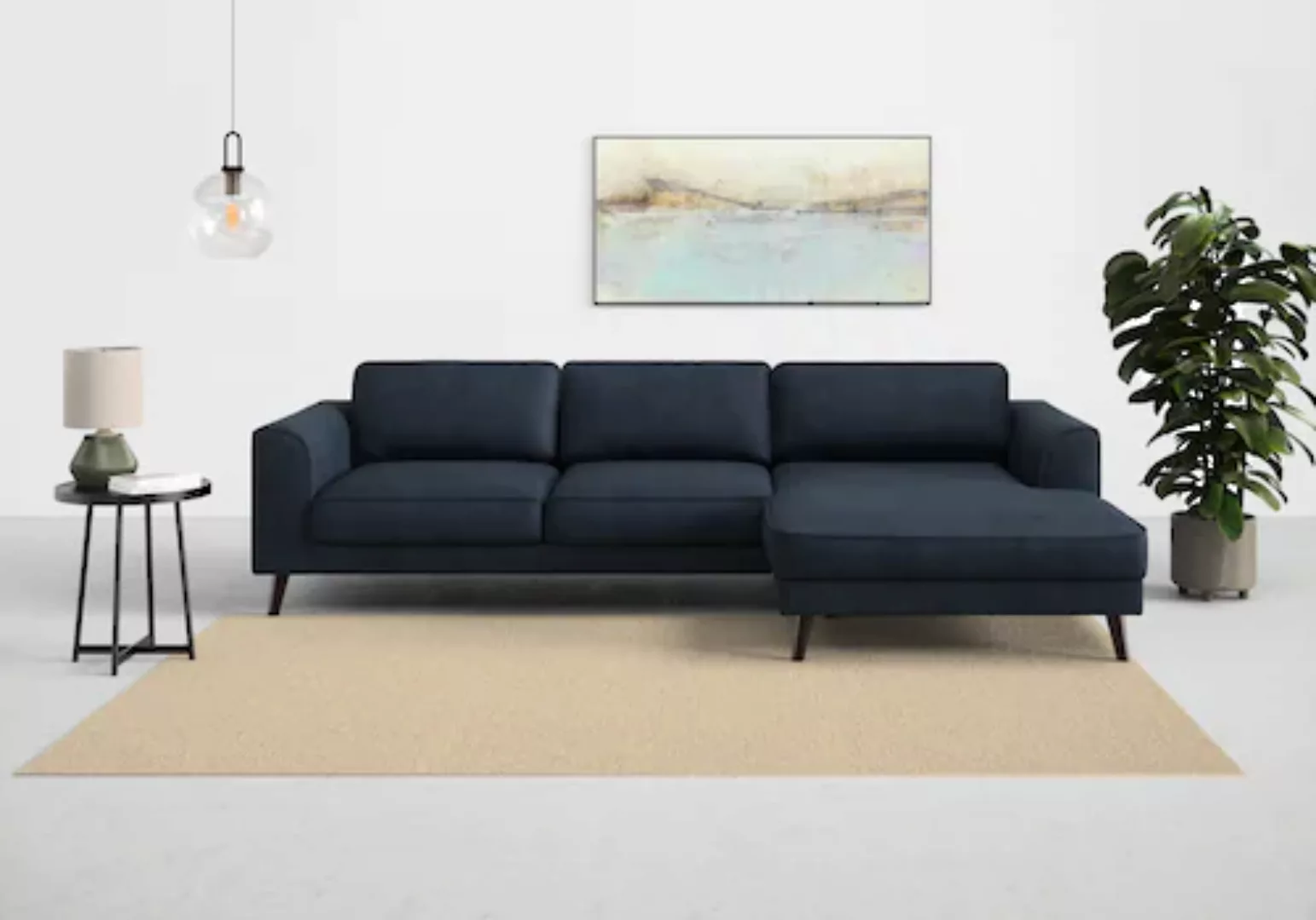 TRENDMANUFAKTUR Ecksofa »Lumber Jack, elegantes Designsofa, L-Form«, wahlwe günstig online kaufen