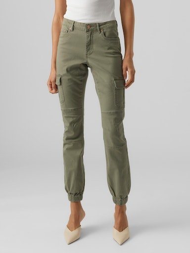 Vero Moda Cargohose VMIVY MR ANKLE CARGO PANTS NOOS günstig online kaufen