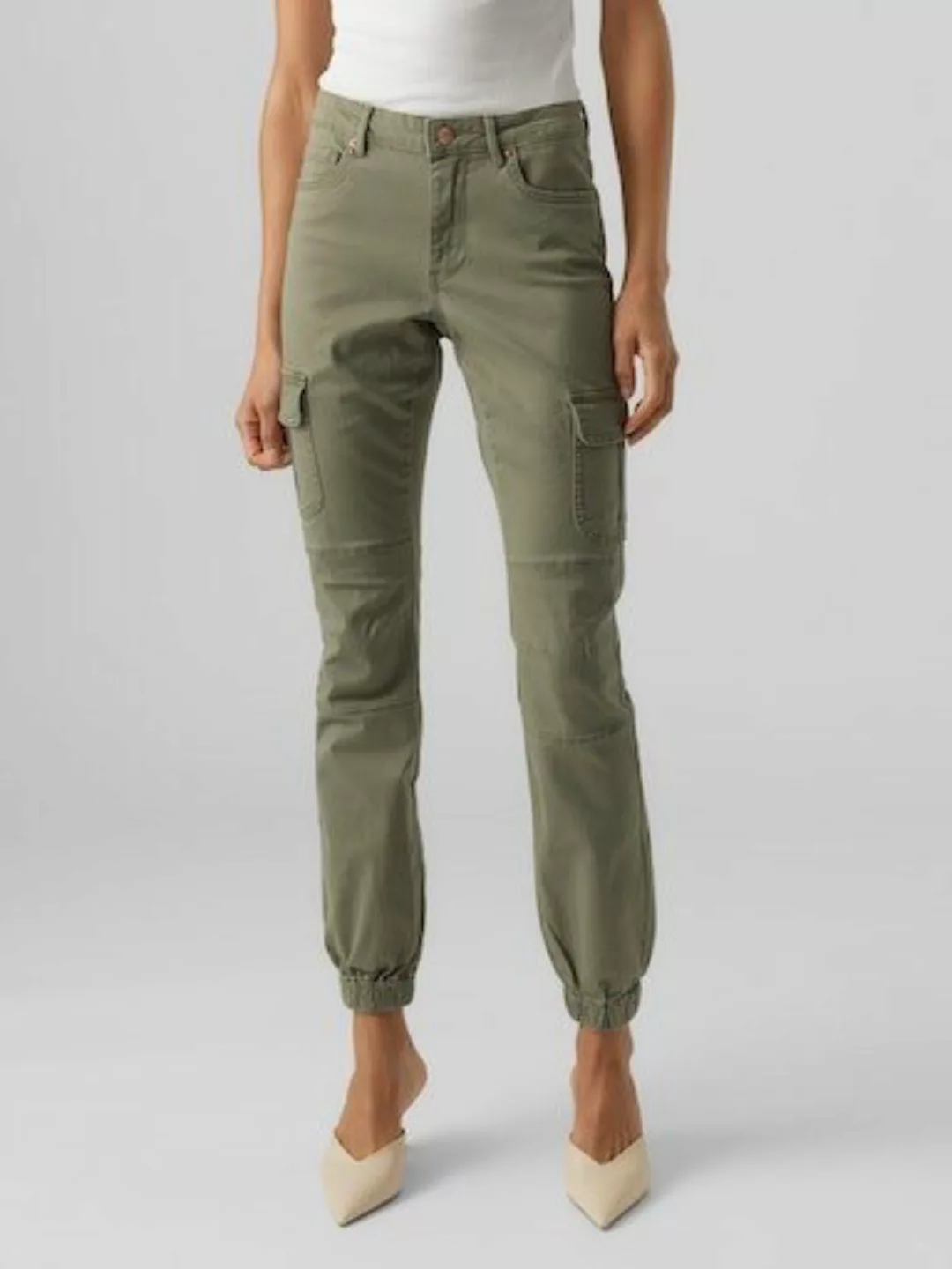 Vero Moda Cargohose VMIVY MR ANKLE CARGO PANTS NOOS günstig online kaufen