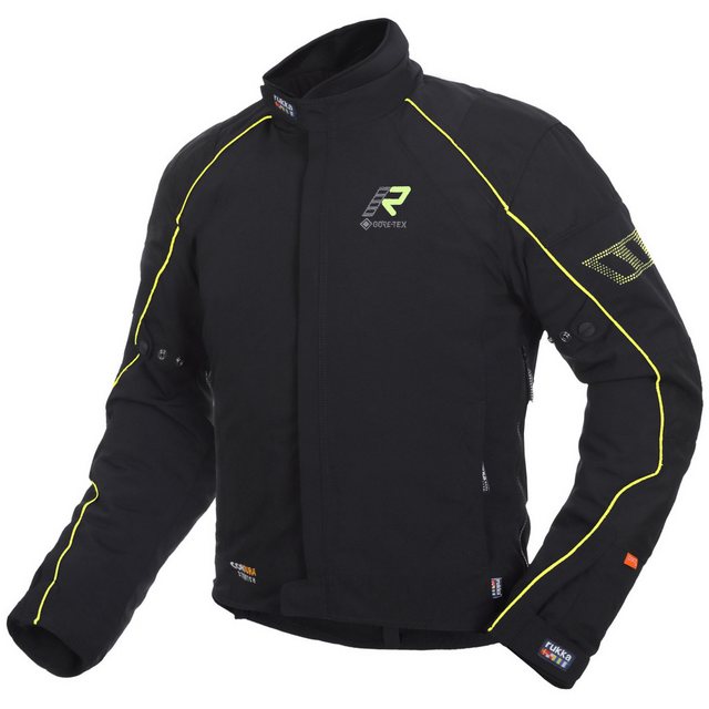 Rukka Motorradjacke Rukka Comfo-R Jacke schwarz / gelb Herren 46 günstig online kaufen