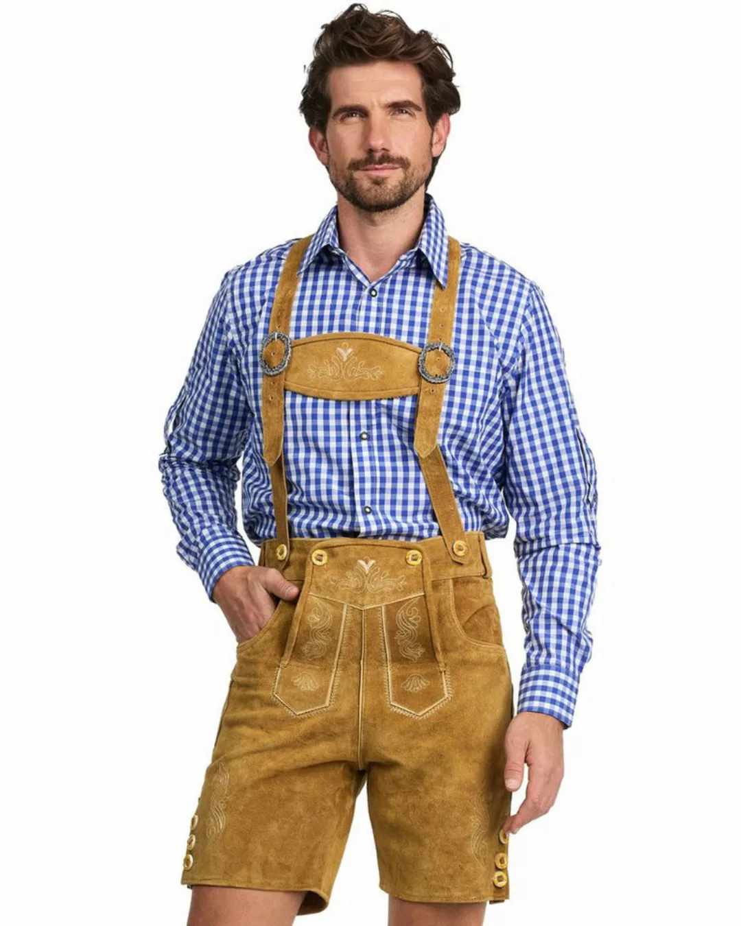 Steigenhöfer Manufaktur Trachtenlederhose traditionelle Trachtenhosen Oktob günstig online kaufen