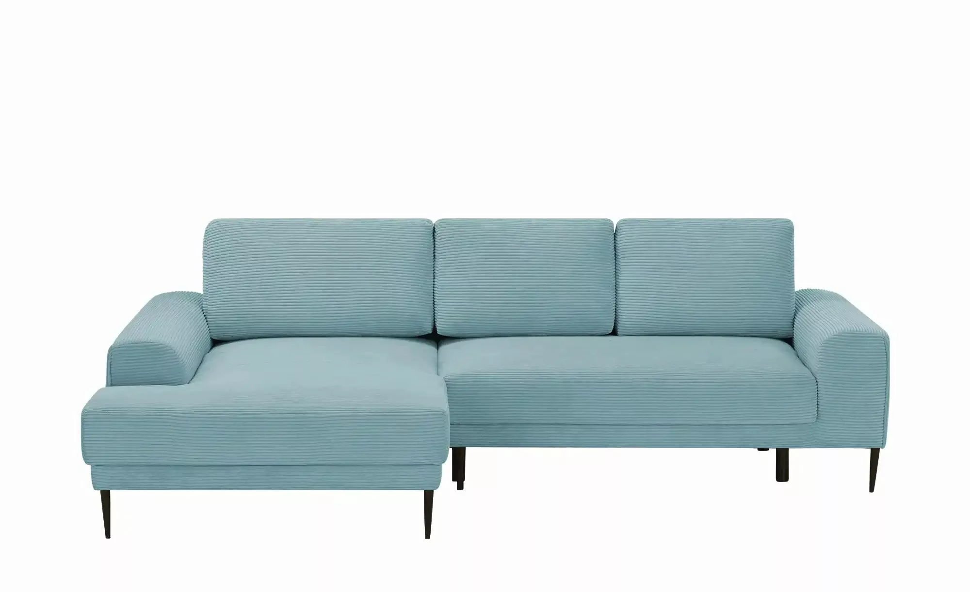 switch Ecksofa aus Cord Capitol ¦ türkis/petrol ¦ Maße (cm): B: 276 H: 89 T günstig online kaufen