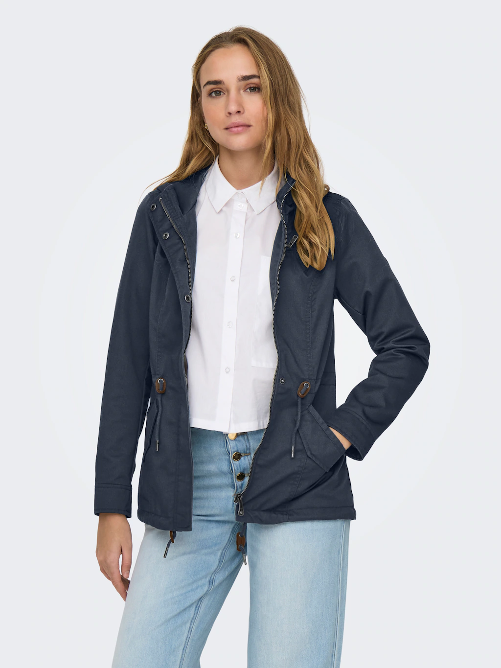 ONLY Parka "ONLLORCA LIFE CANVAS PARKA CC OTW", mit Kapuze günstig online kaufen
