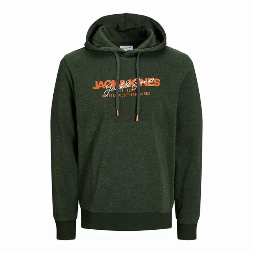 Jack & Jones Hoodie JJALVIS Sweat Hood mit großem Print auf der Vorderseite günstig online kaufen