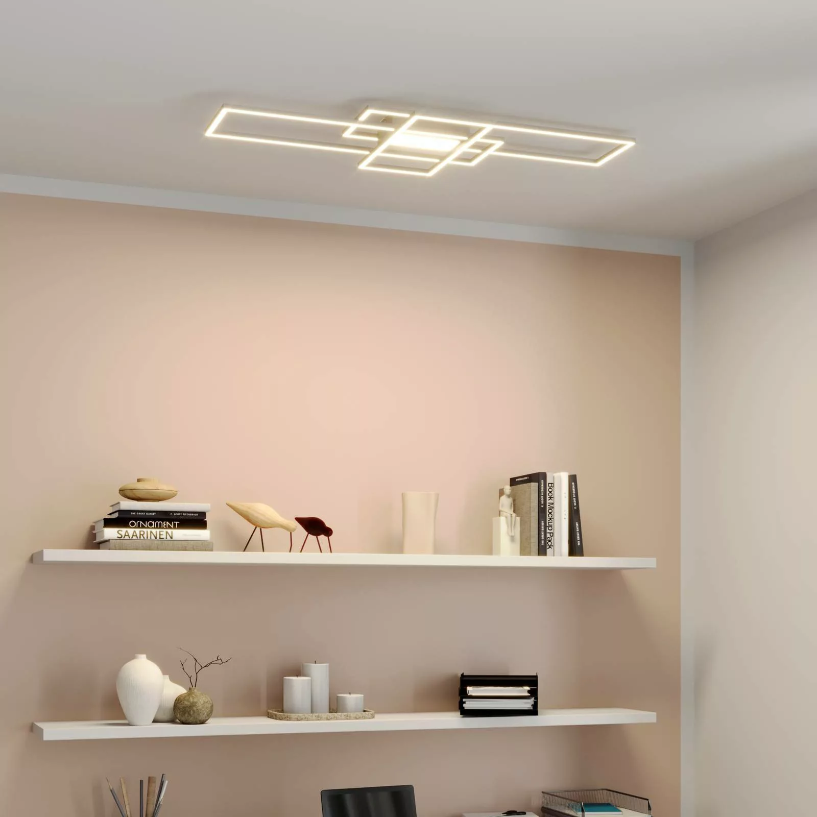 Lindby Mairin LED-Deckenleuchte, CCT, Fernbedienung, dimmbar günstig online kaufen