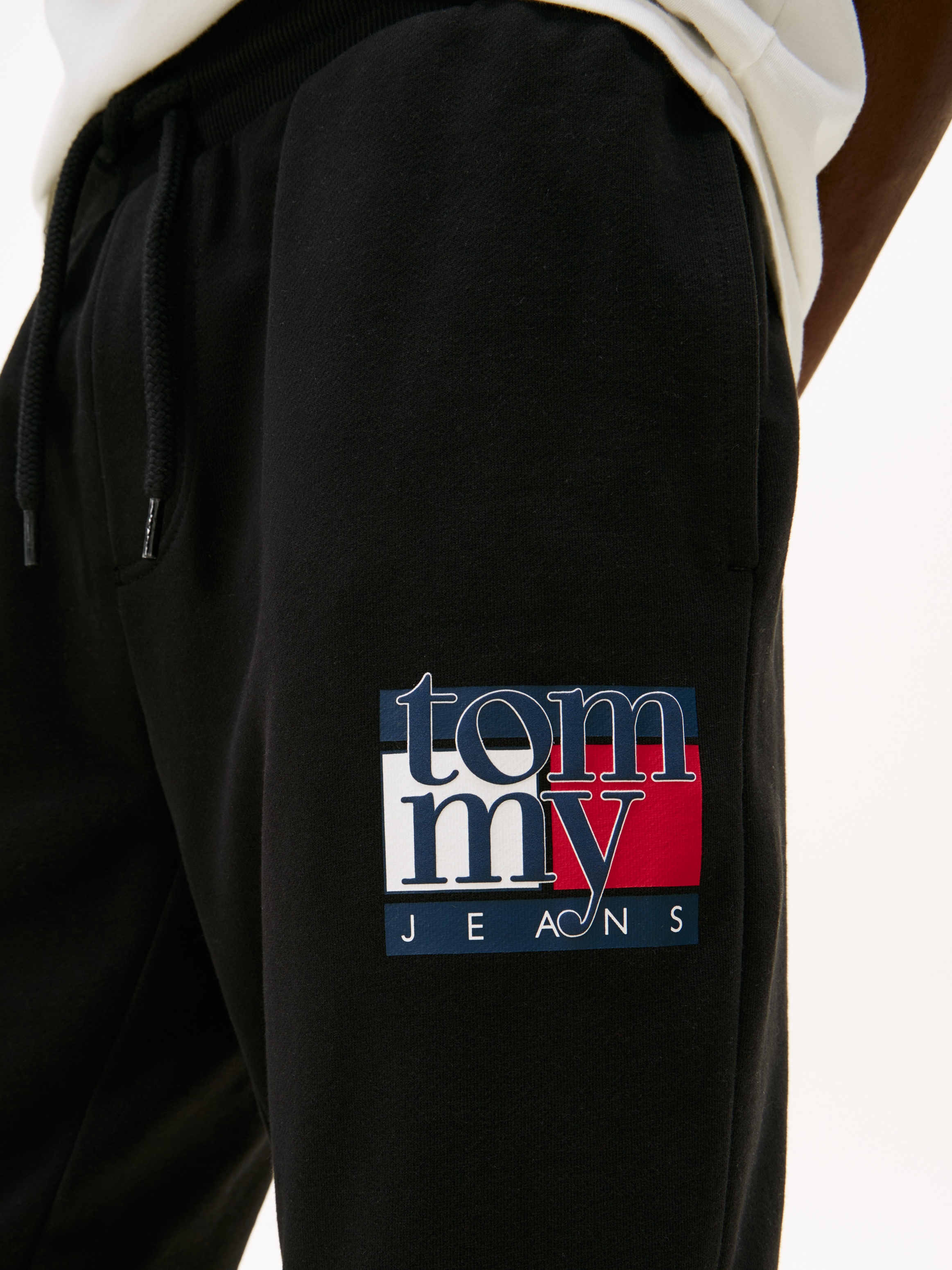 Tommy Jeans Sweathose "TJM RWB FLAG", Jogginghose, Print, elastischer Bund, günstig online kaufen