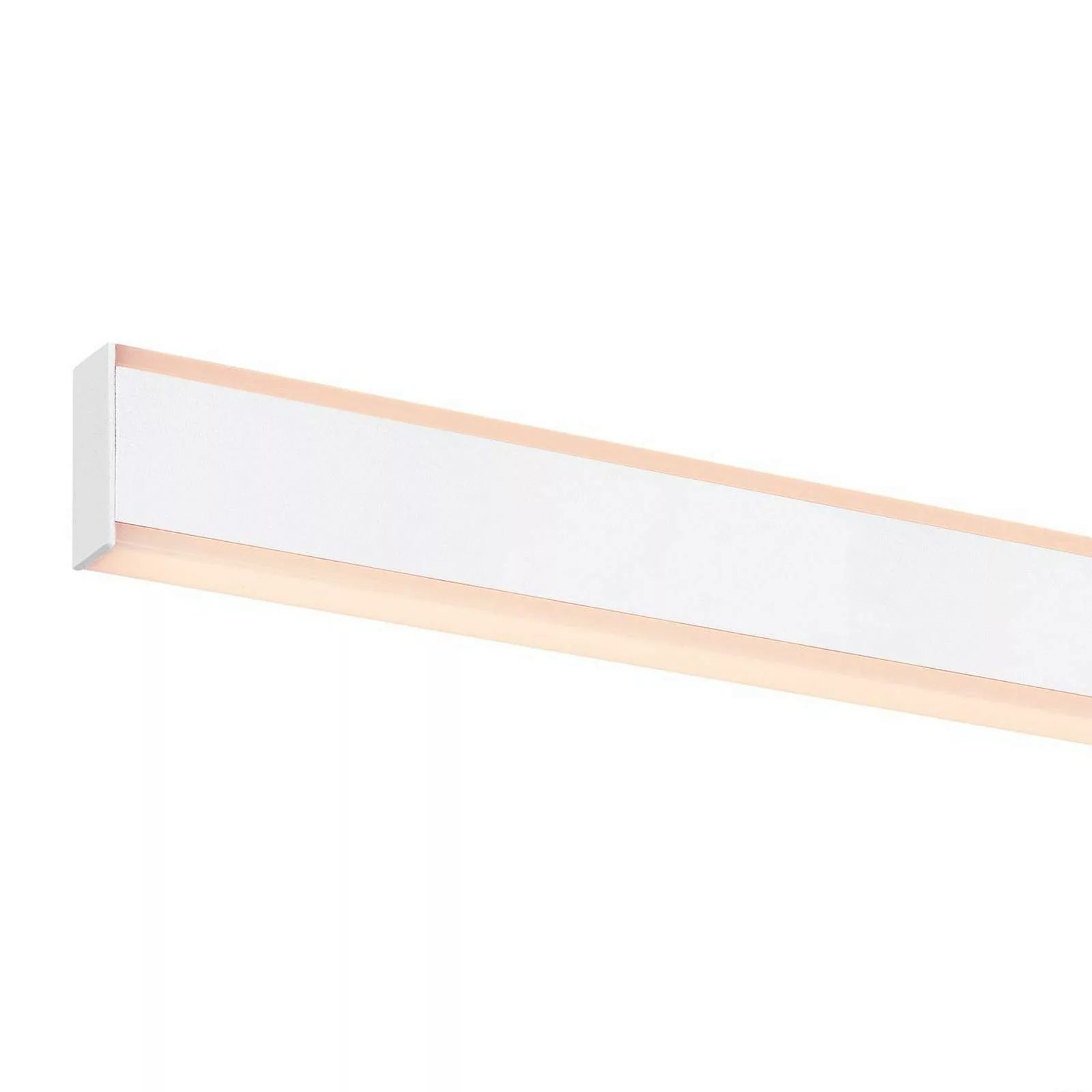 LED Pendelleuchte One in Weiß 2x 24W 3600lm 1040mm günstig online kaufen