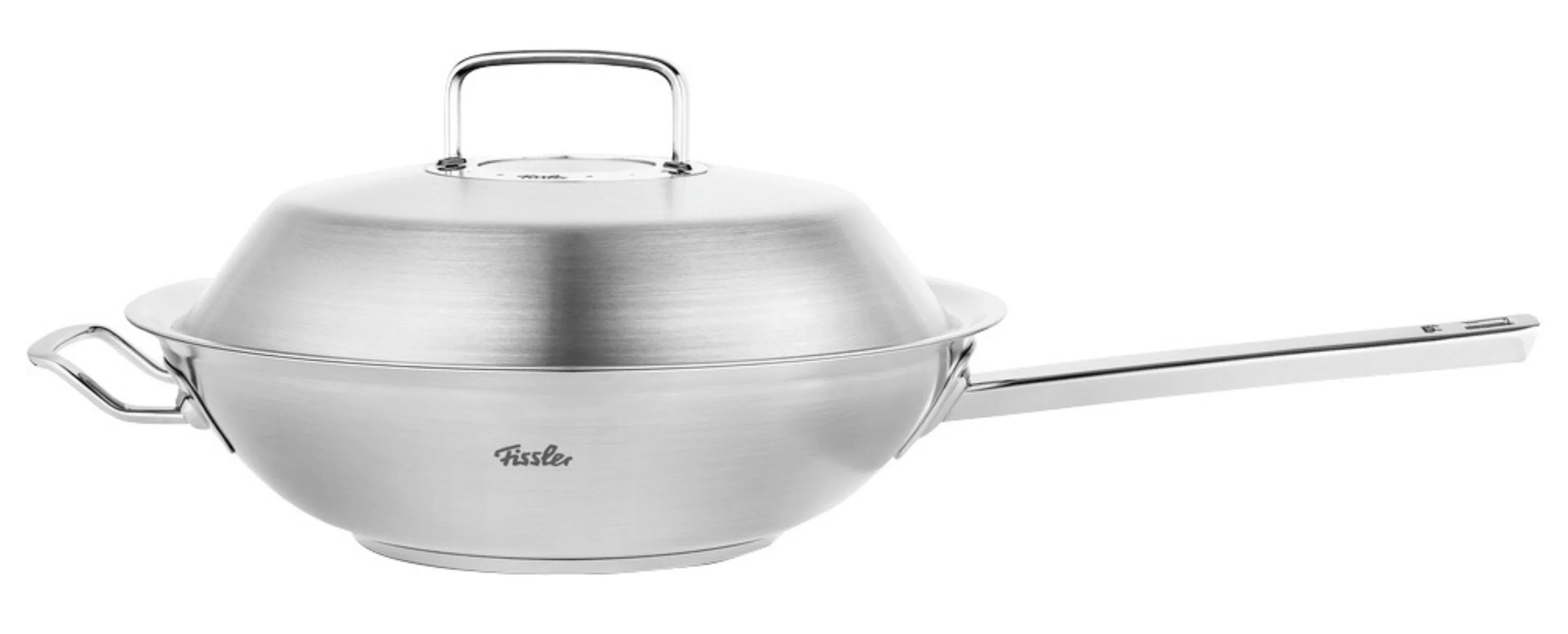 Fissler Wok »ORIGINAL-PROFI COLLECTION® Wok mit Deckel«, Edelstahl 18/10, ( günstig online kaufen