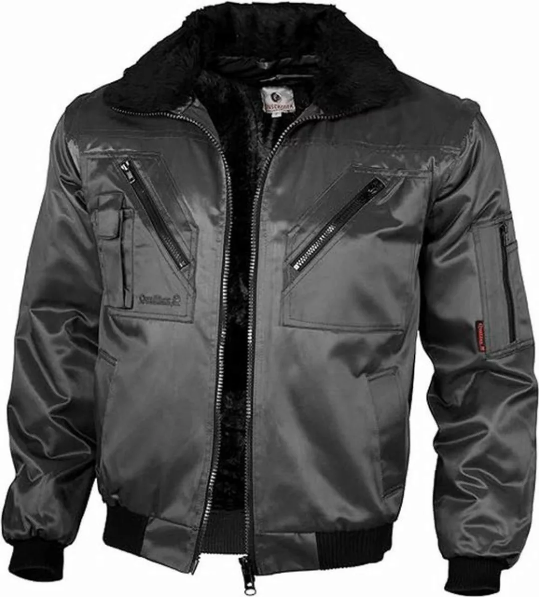 Qualitex Workwear Pilotenjacke Qualitex 4in1 Pilotenjacke einfarbig Winterj günstig online kaufen