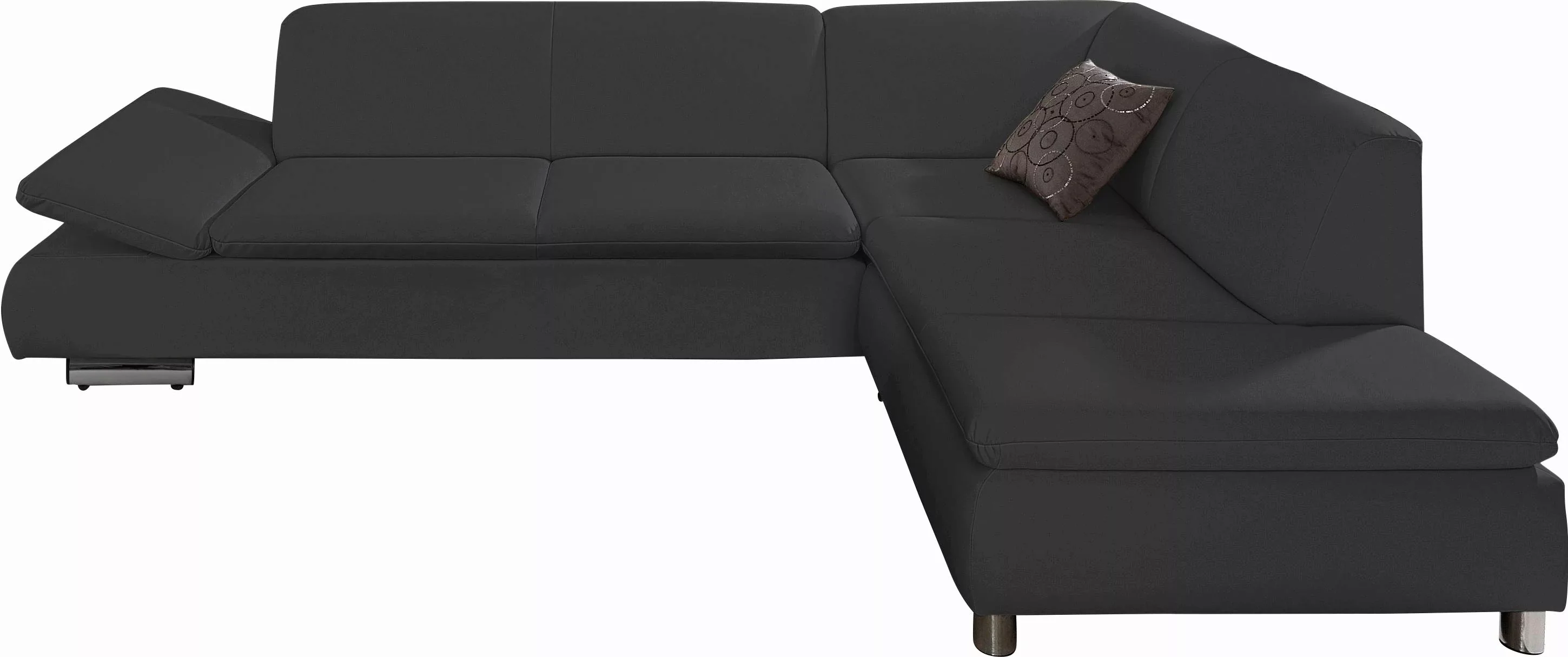 Max Winzer Ecksofa "Toulouse", mit klappbaren Armlehnen, Breite 271 cm günstig online kaufen