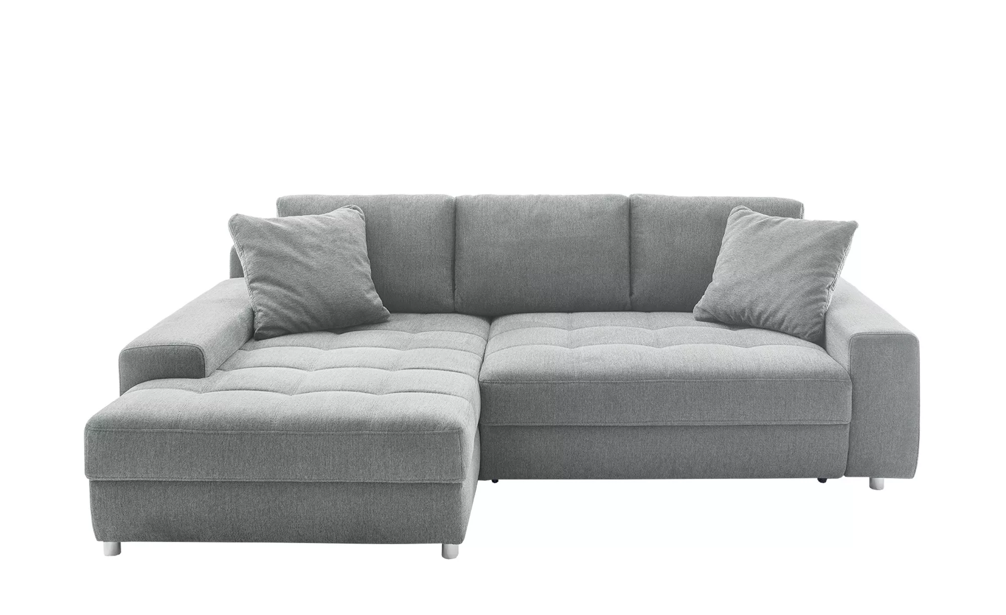 bobb Ecksofa  Arissa de Luxe - grau - 84 cm - Polstermöbel > Sofas > Ecksof günstig online kaufen