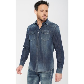 Le Temps des Cerises  Hemdbluse Hemd aus denim JUANITO günstig online kaufen