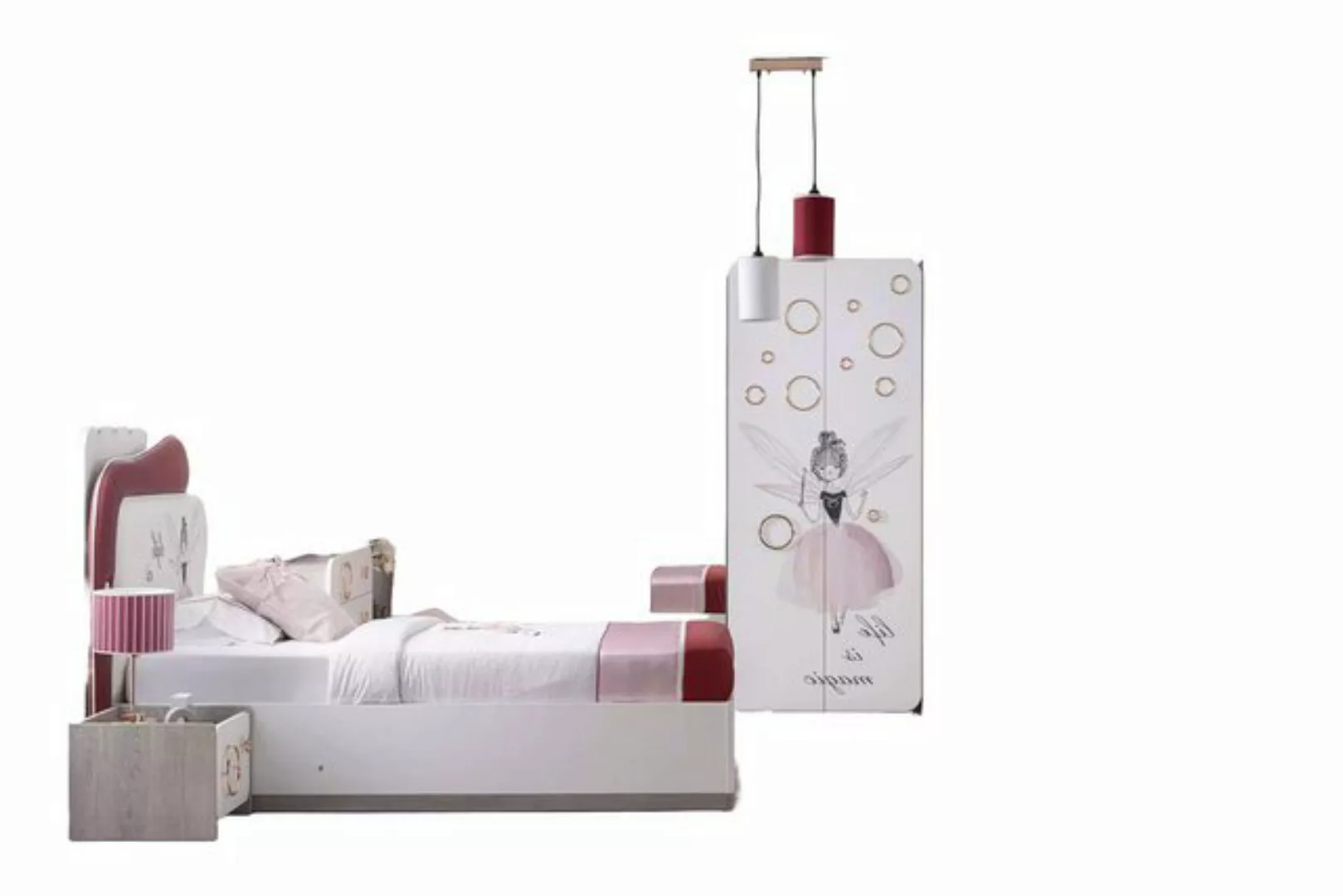 Xlmoebel Bett Vollständiges Set Kindermöbel Kinderbett mit Bettkasten aus H günstig online kaufen