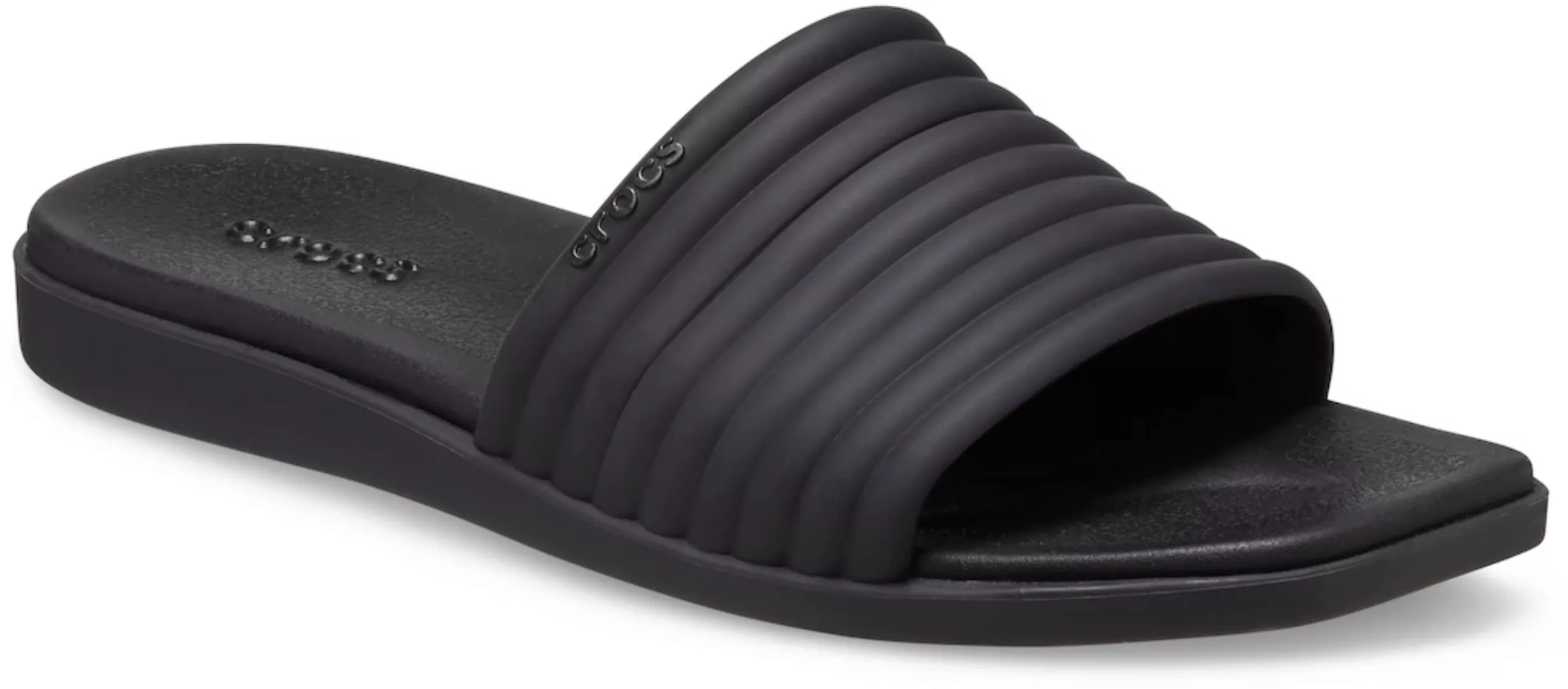 Crocs Pantolette "Miami Slide", Badeschuh, Schlappen mit kleinem Keilabsatz günstig online kaufen