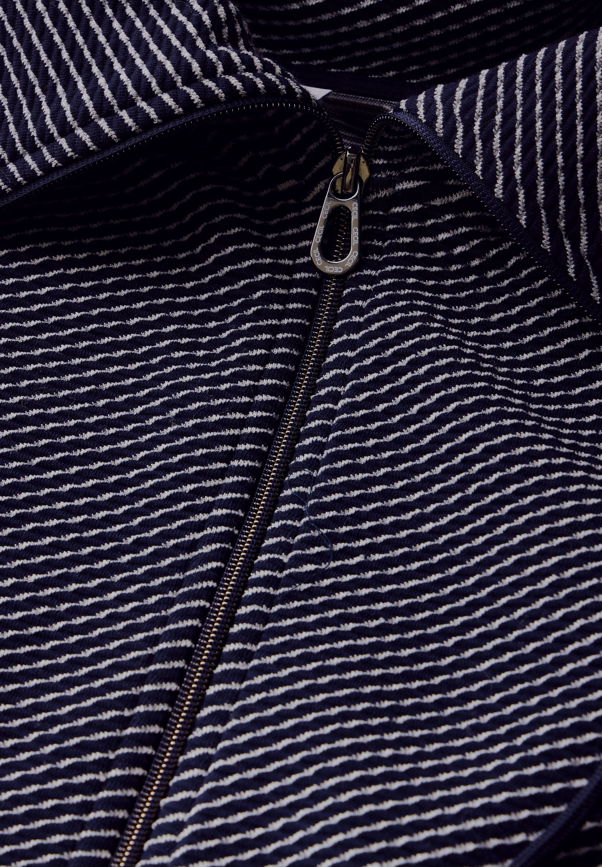 Cecil Sweatjacke, mit Stehkragen günstig online kaufen