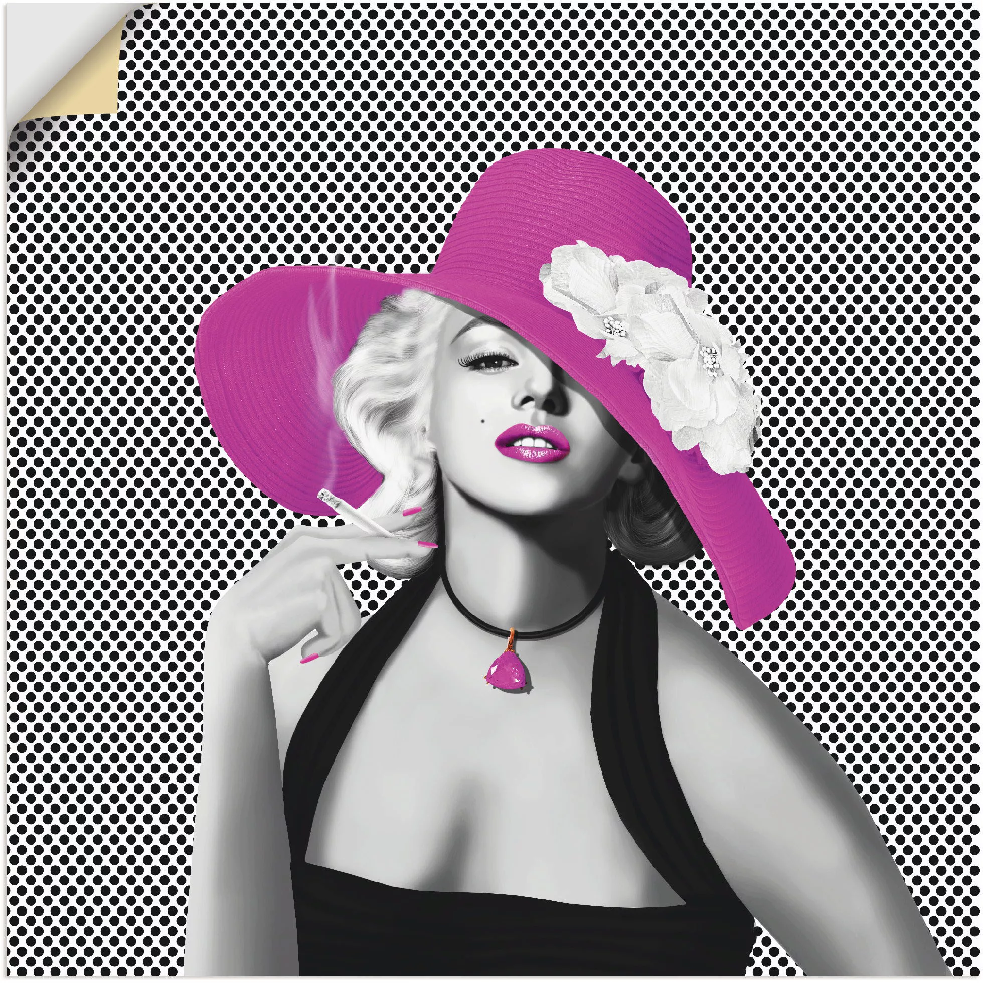 Artland Wandbild »Marilyn in Pop Art«, Stars, (1 St.) günstig online kaufen