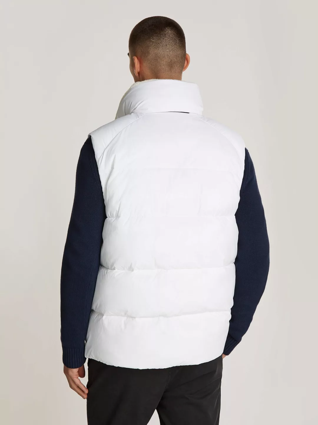 Tommy Jeans Steppweste TJM POLY PUFFER VEST Kragen mit Fleece gefüttert, Ma günstig online kaufen