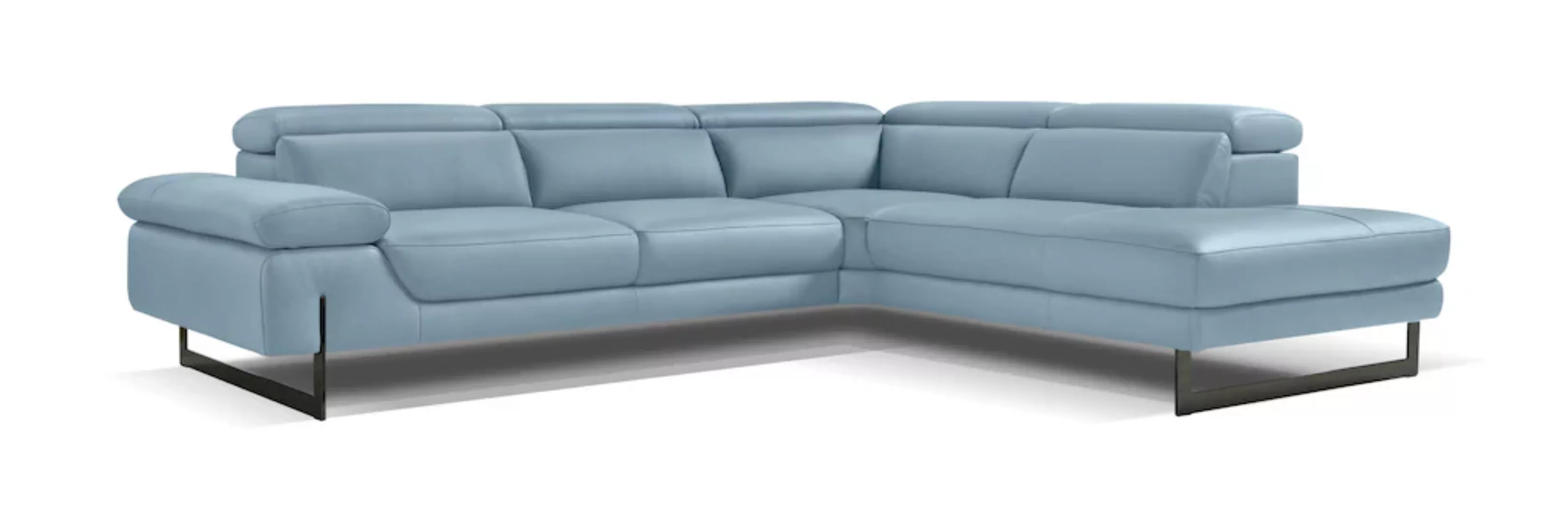 Egoitaliano Ecksofa »Queenie, extravagantes Sofa mit erstklassigem Sitzkomf günstig online kaufen