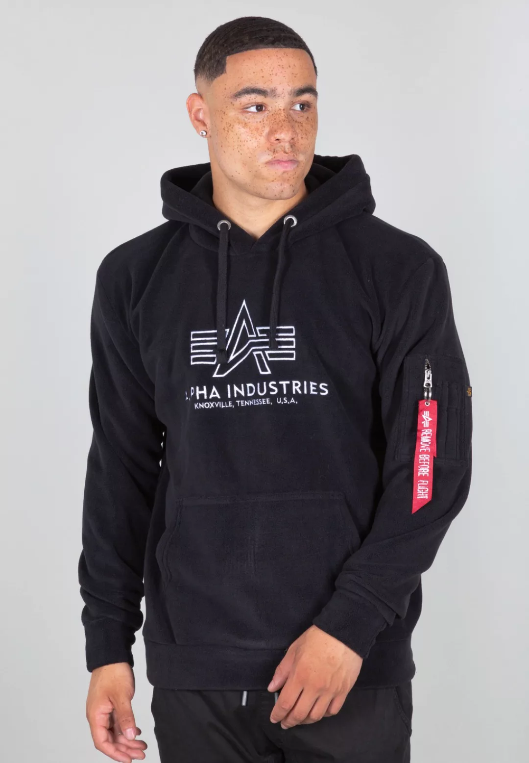 Alpha Industries Hoodie "ALPHA INDUSTRIES Men - Hoodies Side Logo Hoody" günstig online kaufen