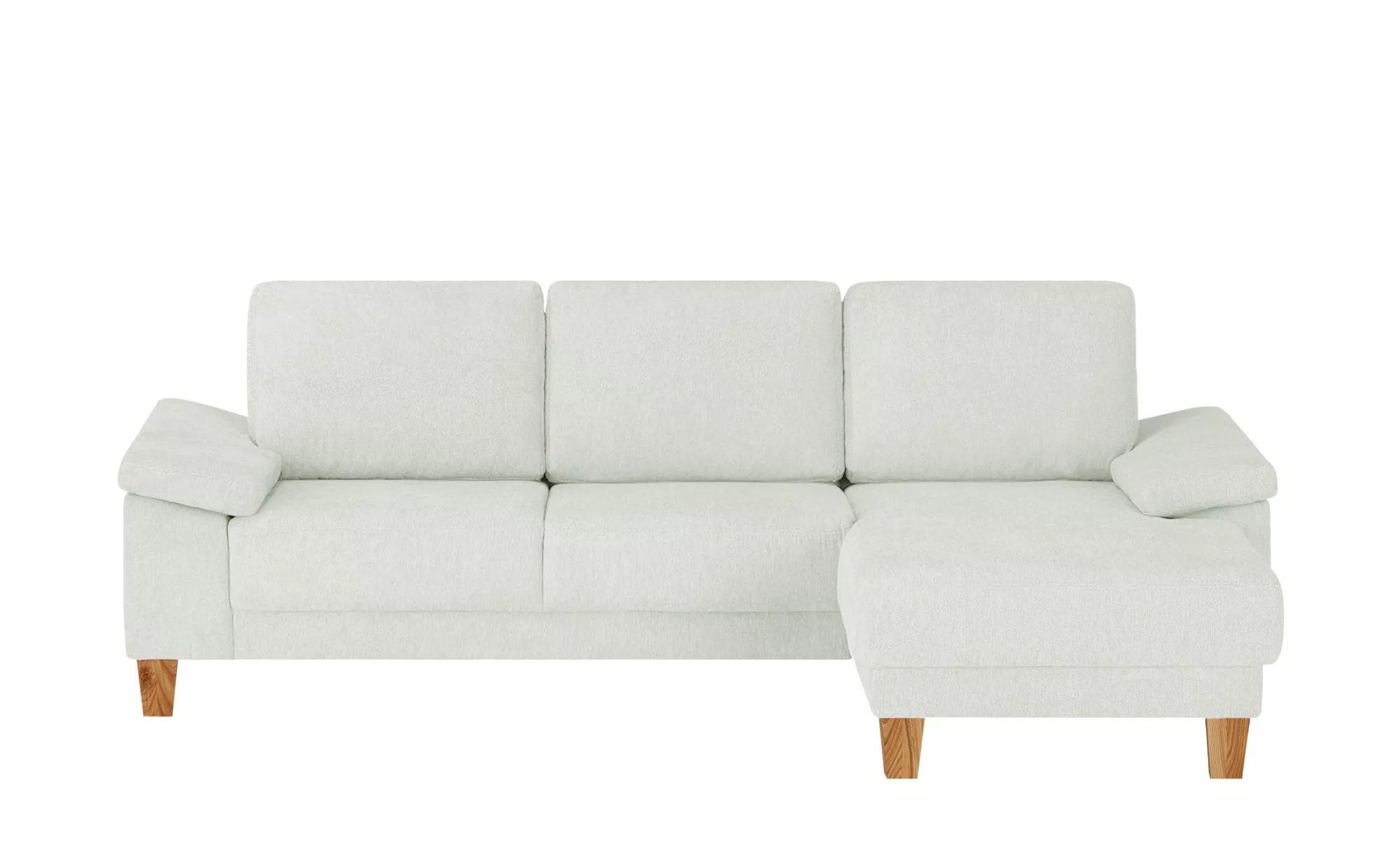 smart Ecksofa - weiß - 80 cm - Polstermöbel > Sofas > Ecksofas - Möbel Kraf günstig online kaufen