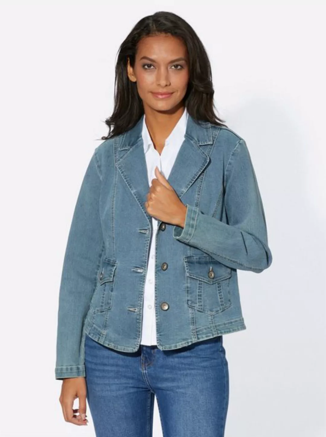 Witt Blusenblazer Jeansblazer günstig online kaufen