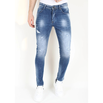 Mario Morato  Slim Fit Jeans Slim Jeans Mit Farbspritzern MM günstig online kaufen