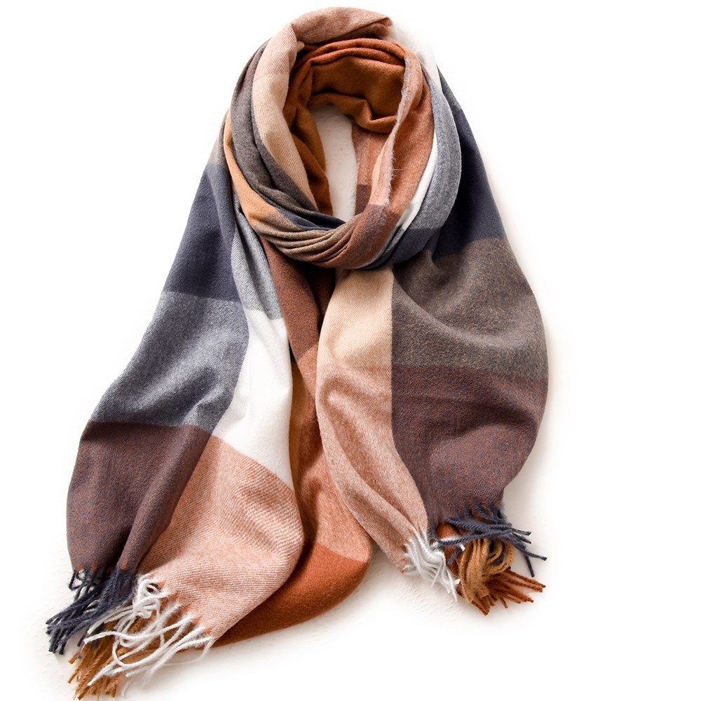 Coonoor Modeschal Damen Winter Schal Kariert günstig online kaufen