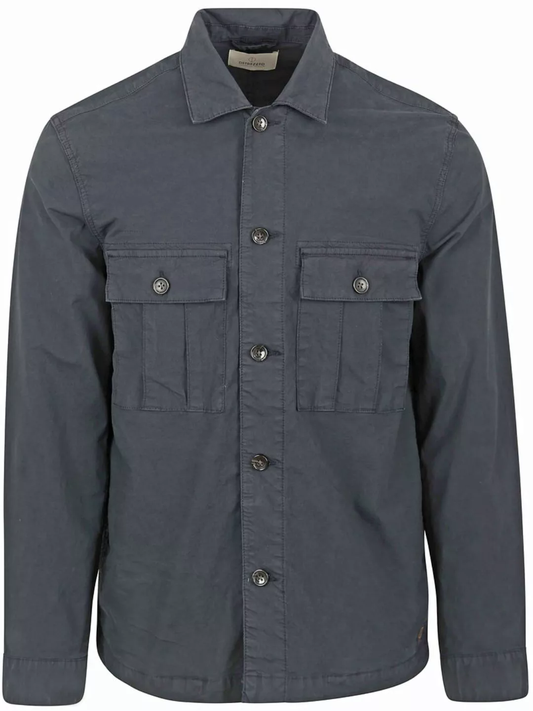 Dstrezzed Overshirt Maverick Navy - Größe M günstig online kaufen