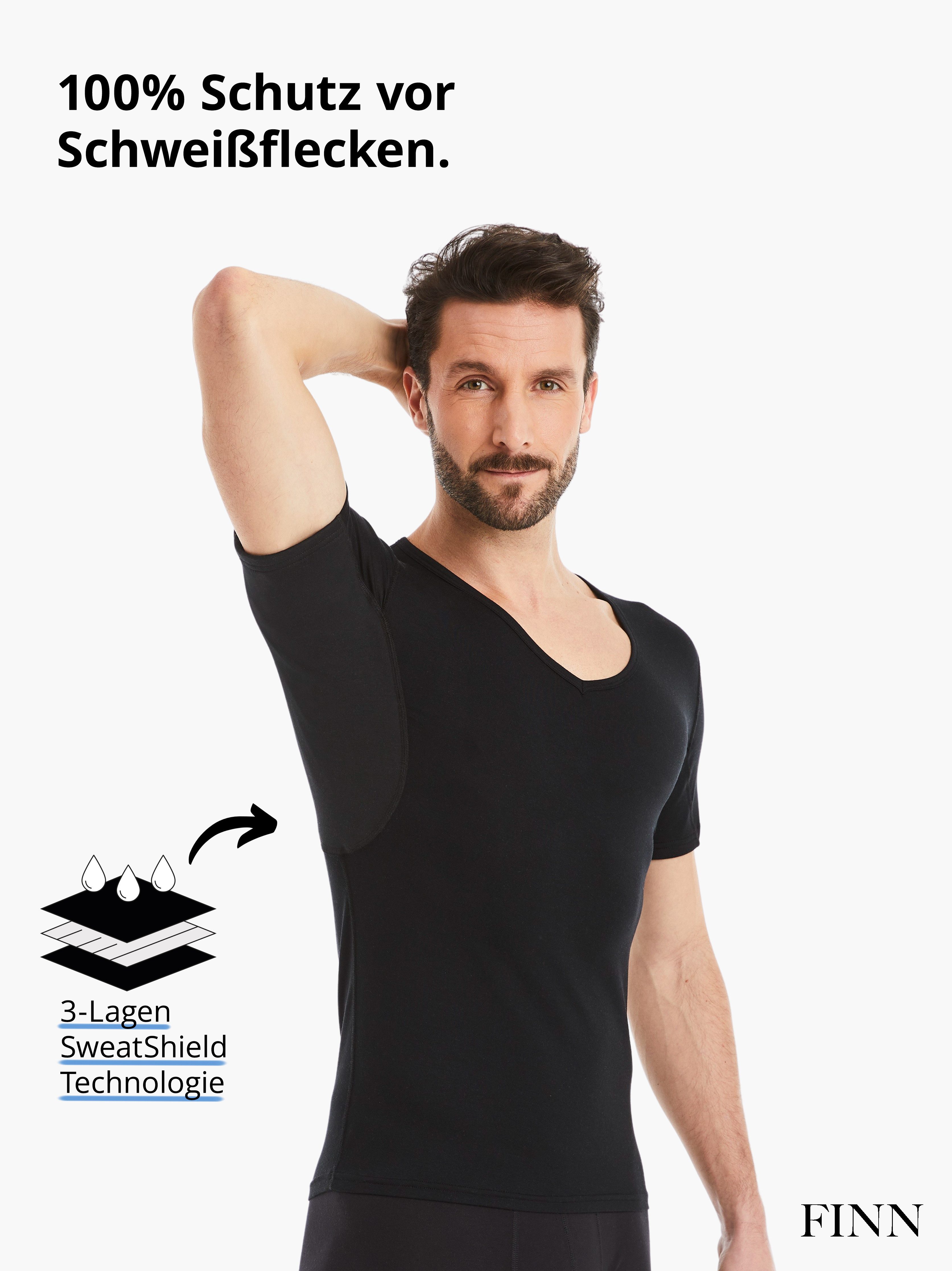 FINN Design Unterhemd Anti-Schweiß Shirt Herren günstig online kaufen