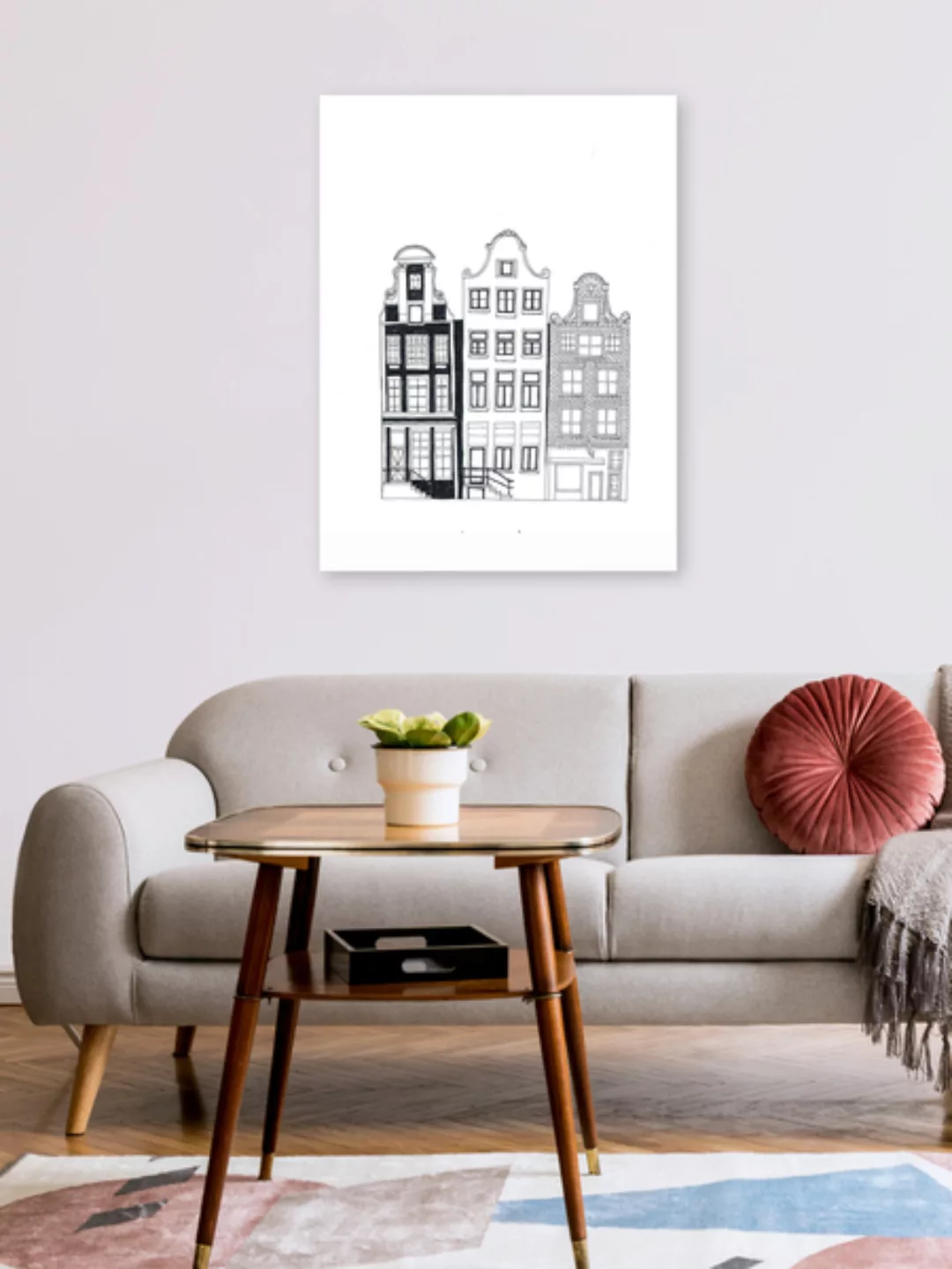 Poster / Leinwandbild - Mantika Amsterdam günstig online kaufen