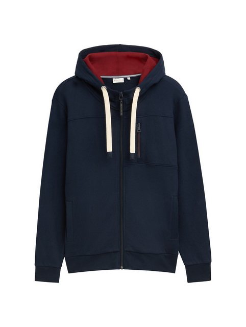 TOM TAILOR Sweatshirt Sweatjacke mit Kapuze günstig online kaufen