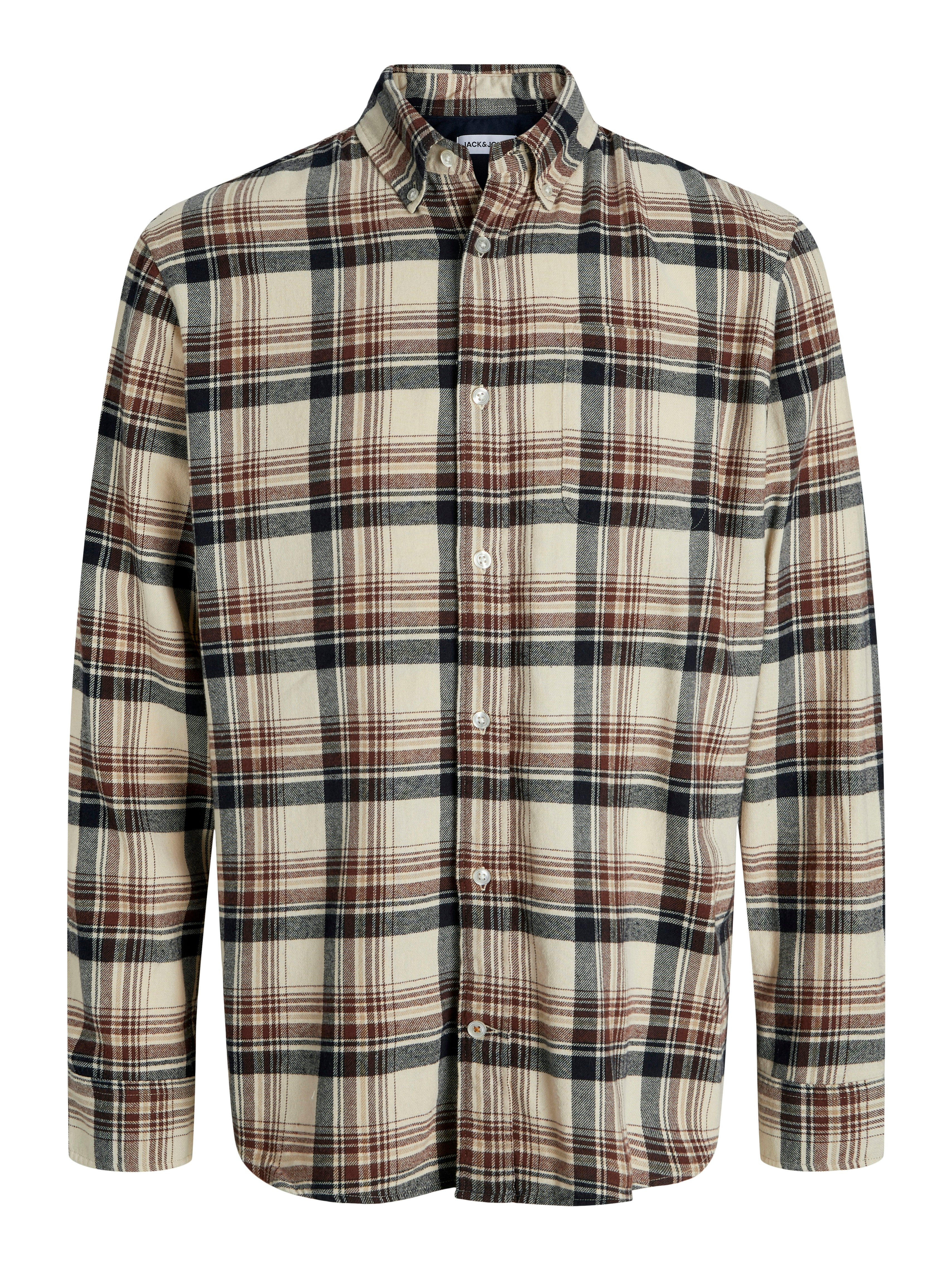 Jack & Jones Langarmhemd "JJECLASSIC FLANNEL CHECK SHIRT LS SN" günstig online kaufen