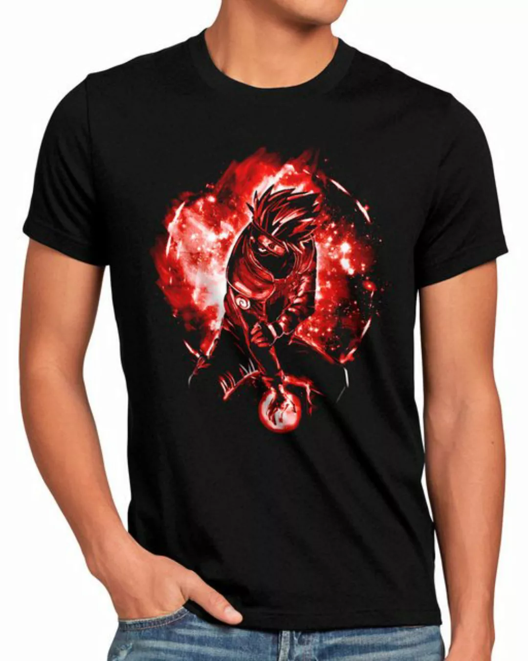 style3 Print-Shirt Herren T-Shirt Sharigan Supremacy kakashi sasuke kage na günstig online kaufen