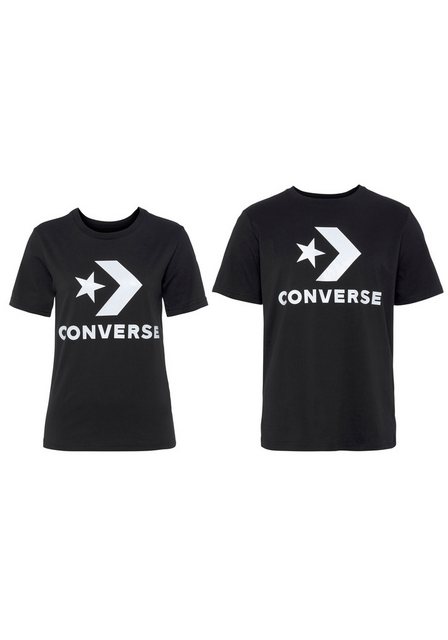 Converse T-Shirt CONVERSE GO-TO STAR CHEVRON LOGO STANDARD-FIT T-SHIRT (1-t günstig online kaufen