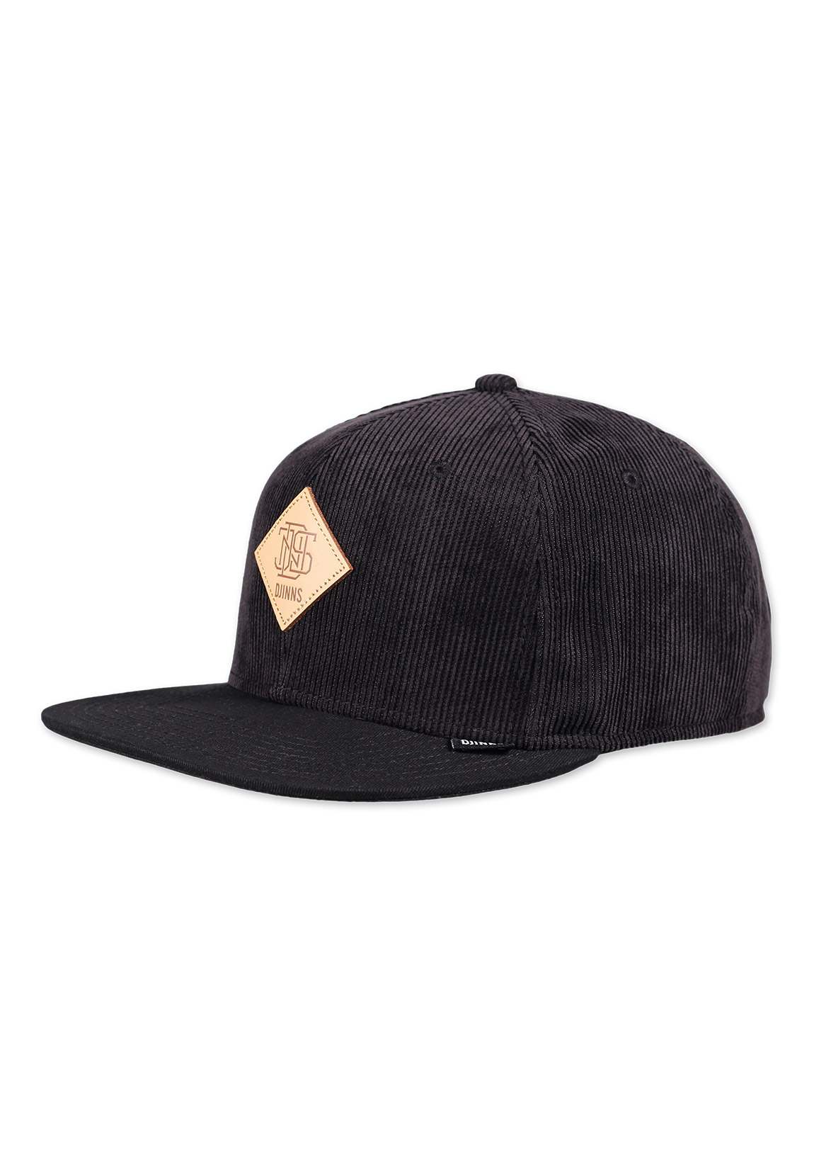 Djinns Snapback Cap 6P SB SOFTCORD Black Schwarz günstig online kaufen