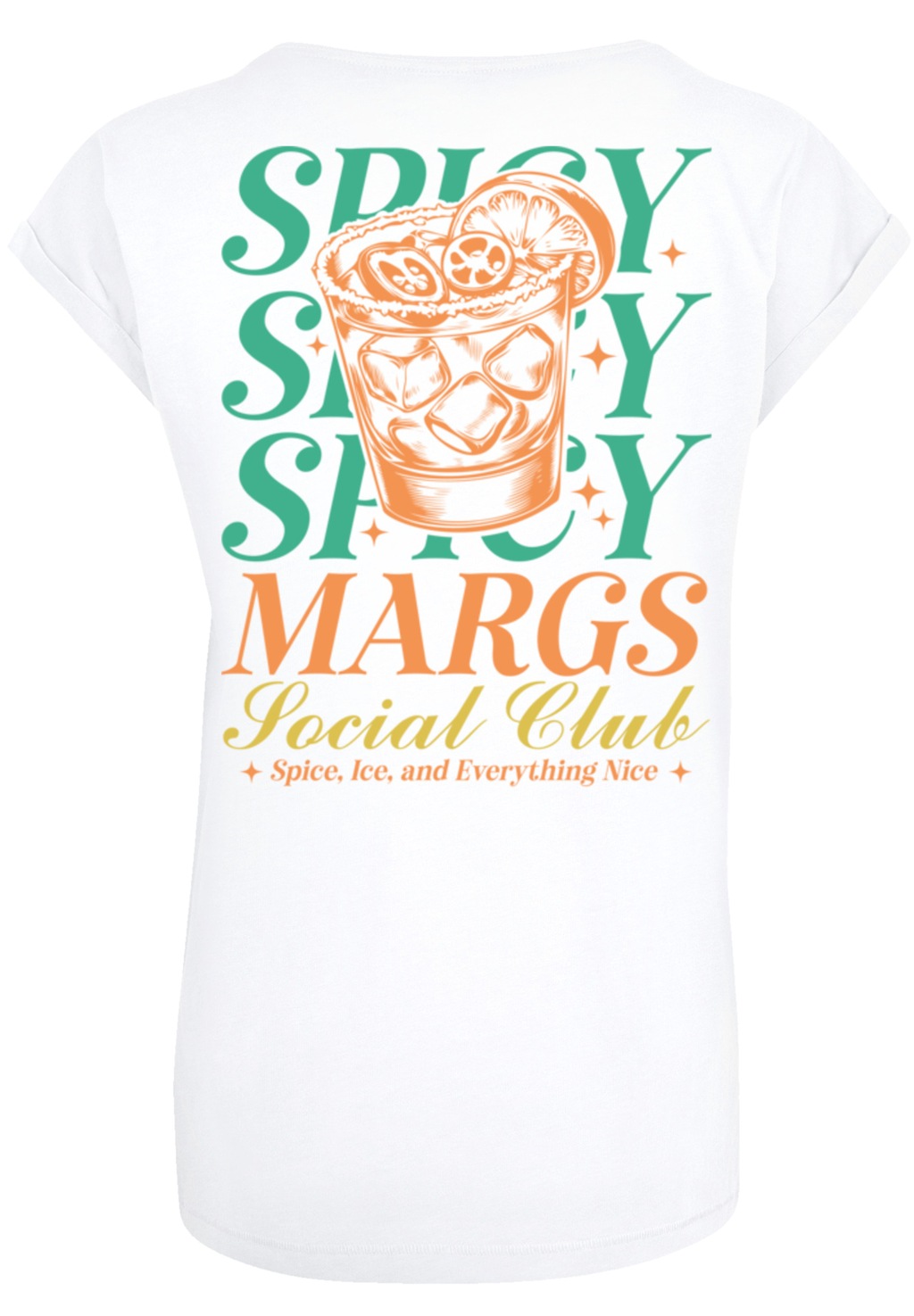 F4NT4STIC T-Shirt "Spicy Margarita Social Club", Premium Qualität günstig online kaufen