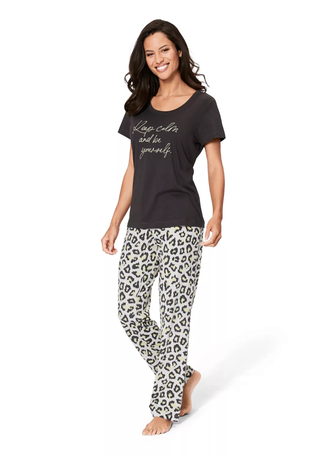Vivance Dreams Pyjama, (Packung, 3 tlg.) günstig online kaufen