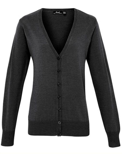 Premier Workwear Cardigan Damen Button Through Knitted Cardigan günstig online kaufen
