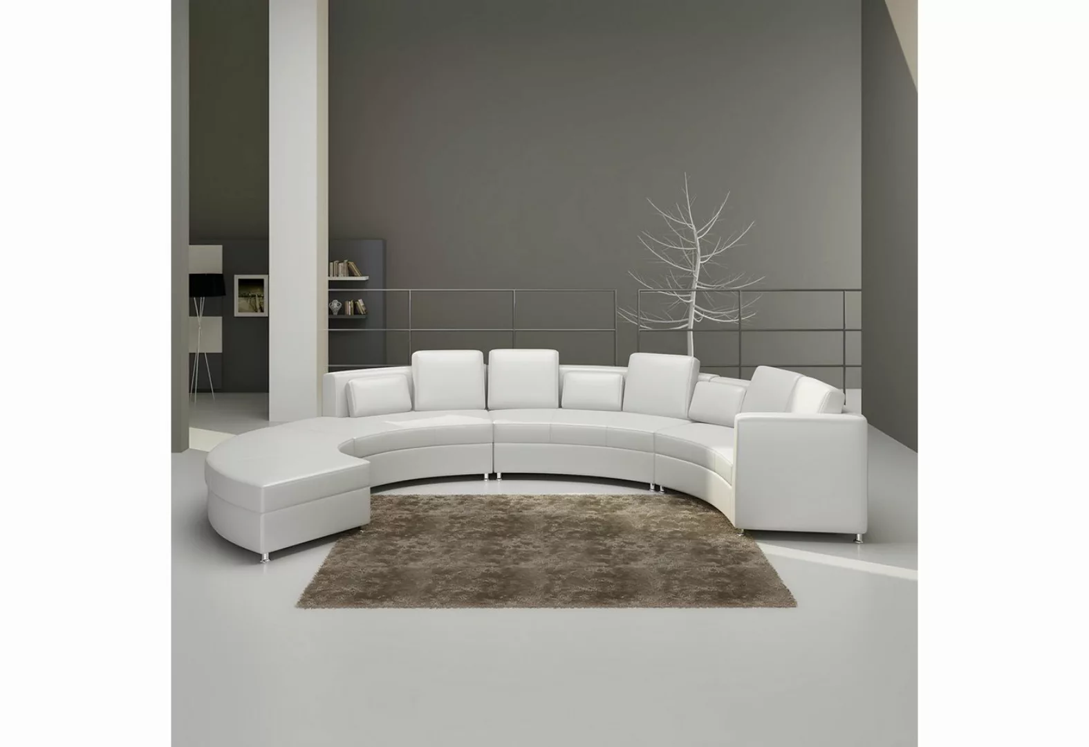 Xlmoebel Sofa Modernes Ecksofa aus Leder in Design A1102., Hergestellt in E günstig online kaufen