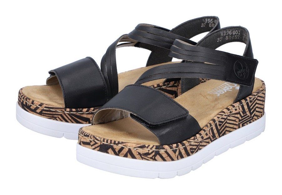 Rieker Keilsandalette, Sommerschuh, Sandale, Keilabsatz, mit günstig online kaufen