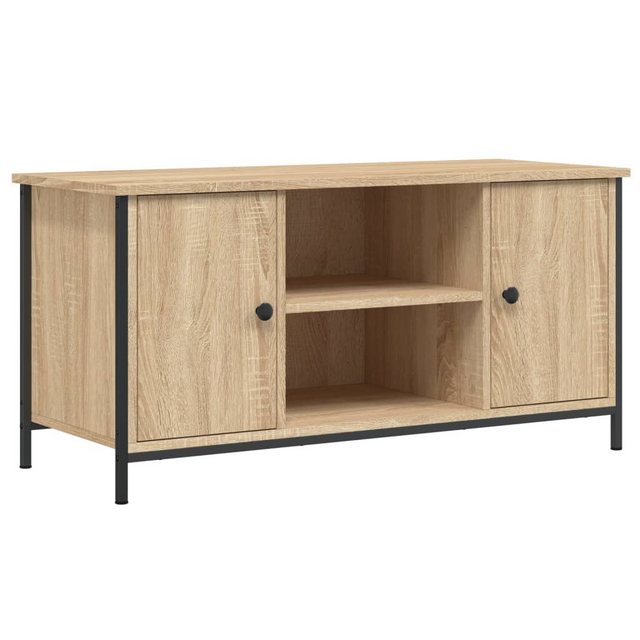 vidaXL TV-Schrank TV Schrank Fernsehschrank Lowboard Regal Sonoma Eiche 100 günstig online kaufen