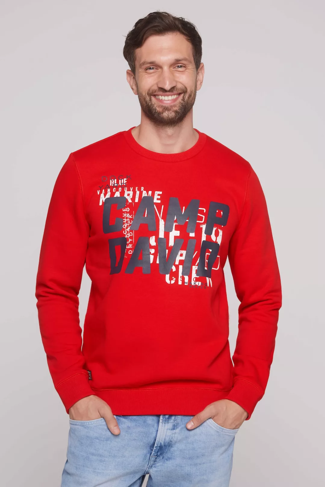 CAMP DAVID Sweater, mit weicher Innenseite günstig online kaufen