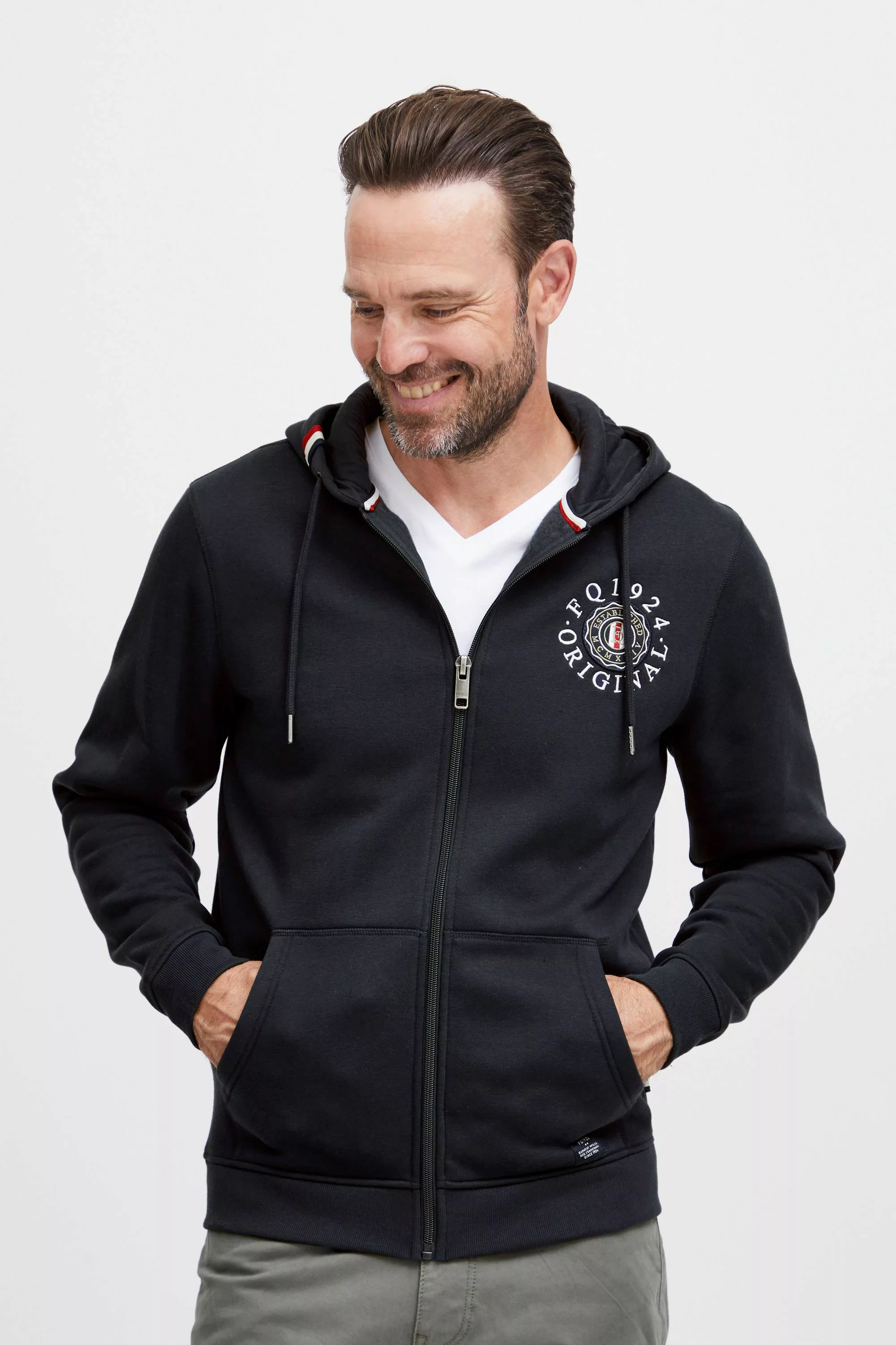 FQ1924 Kapuzensweatjacke "FQ1924 FQWilliam" günstig online kaufen