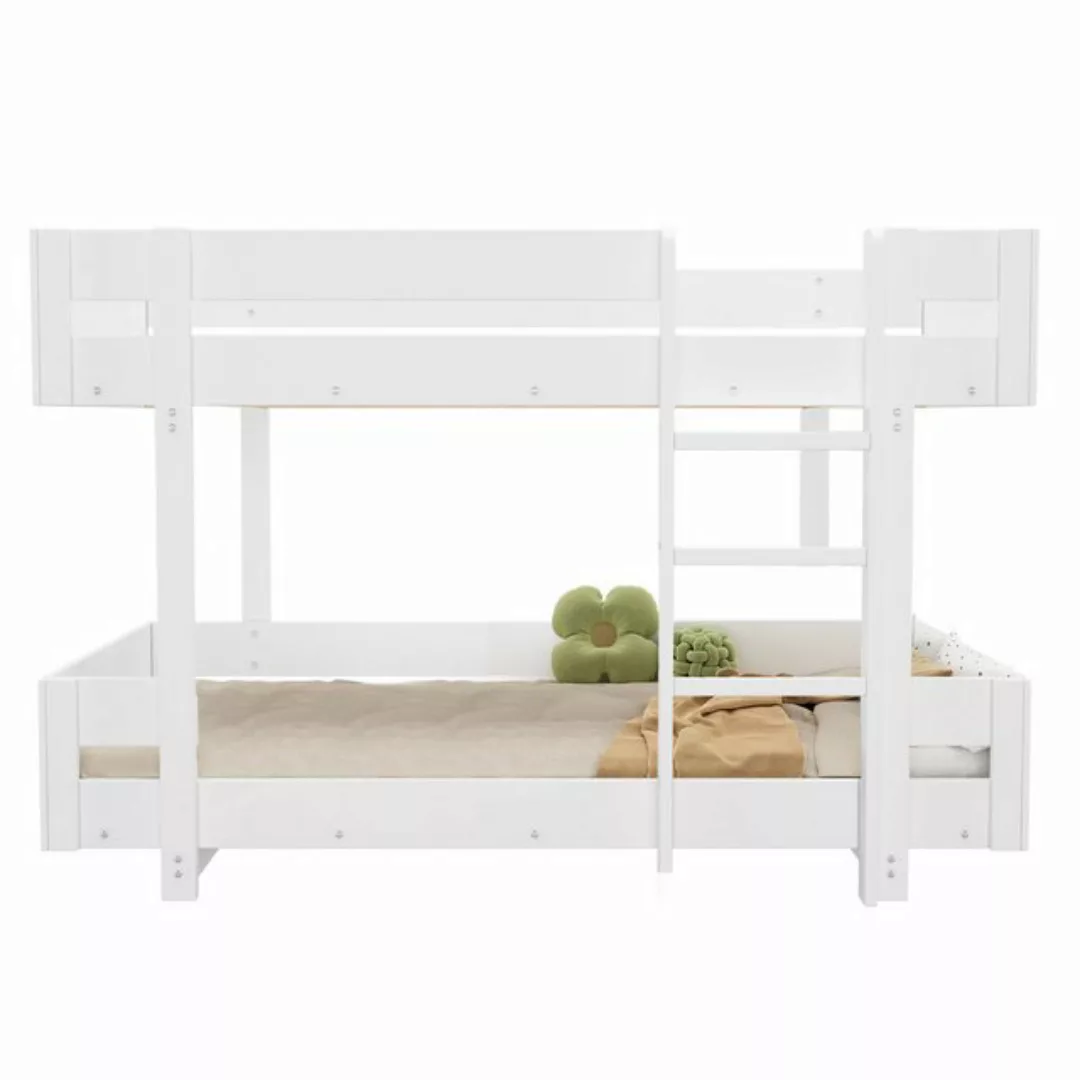 HAUSS SPOLE Etagenbett 90 x 200cm, mit Treppe, Verstärktes Geländer, ohne M günstig online kaufen