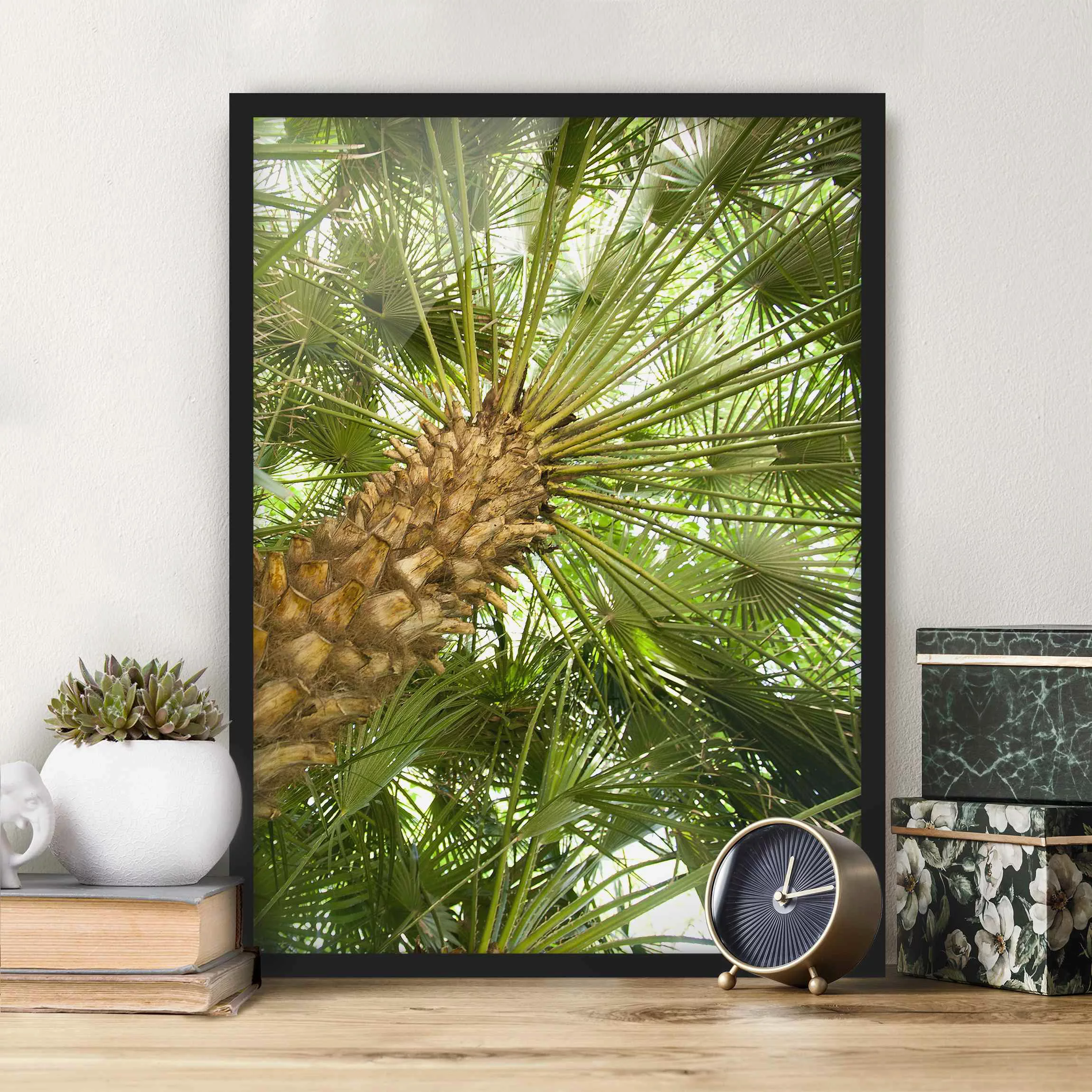 Bild mit Rahmen Natur & Landschaft - Hochformat Tropical Island günstig online kaufen