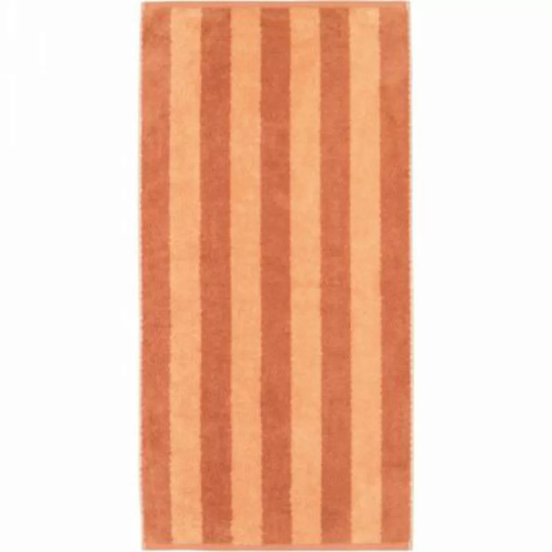 Cawö Handtücher Grade Streifen 4012 kupfer - 33 Handtücher orange Gr. 80 x günstig online kaufen
